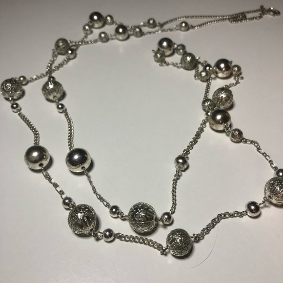 LC Lauren Conrad Long Chain Statement Necklace